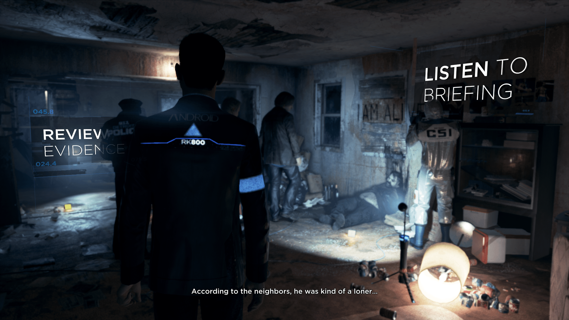 Detroit Become Human - gameplay
