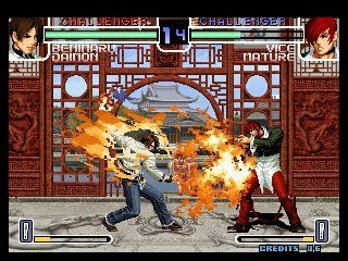 The King of Fighters 2002 (PlayStation 2) Arcade as Kim Team 