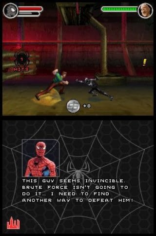 Spider-Man 3 Nintendo DS screenshots