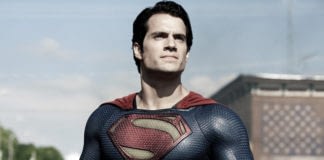 Henry Cavill as Superman in Man of Steel.