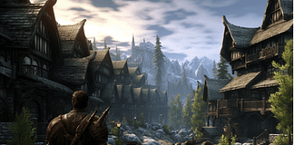 Screenshot from upcoming Elder Scrolls game.