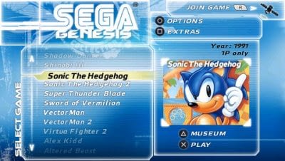 Sega Genesis Colection PS2- Download ISO ROM