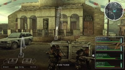 SOCOM: Tactical Strike PSP screenshots