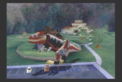 PS2] Power Rangers Dino Thunder Gameplay 