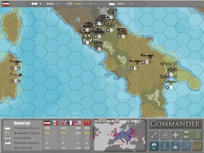 commander europe at war