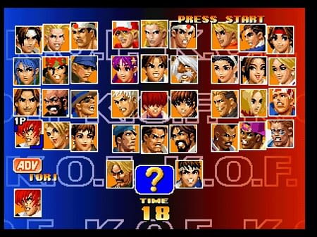 the king of fighters wii