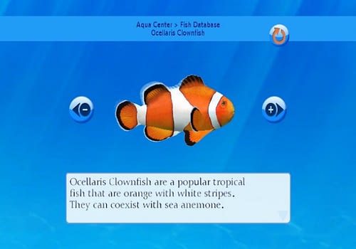 My Aquarium Wii screenshots