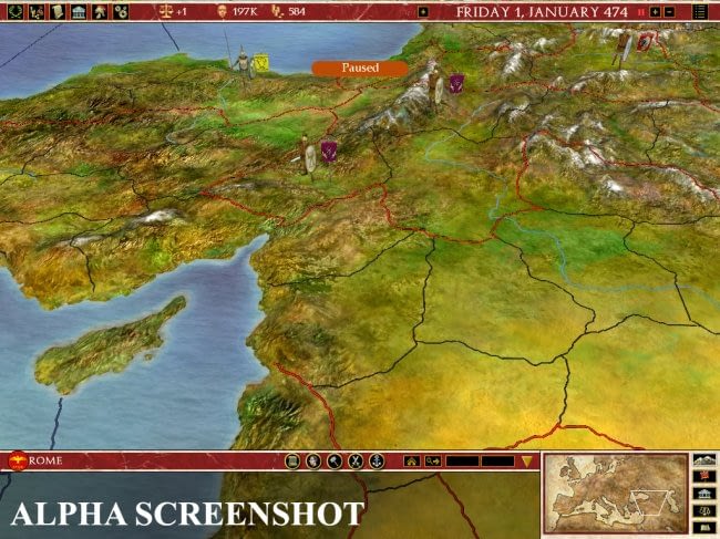 Europa Universalis: Rome PC screenshots