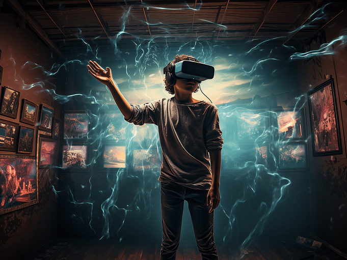 Imagen de realidad virtual