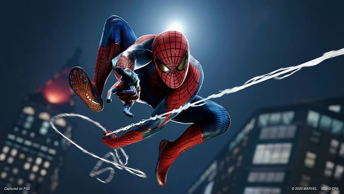 Marvel's Spider-Man Remastered on PS5 - The Amazing Spider-Man suit