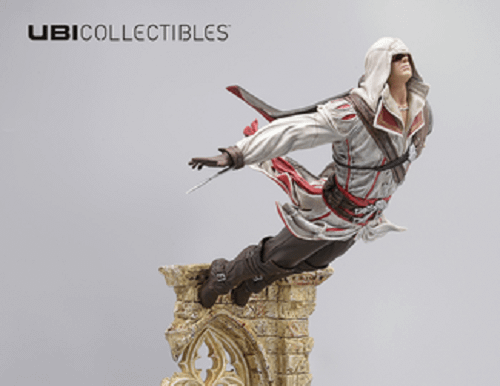 assassin's creed ezio leap of faith statue