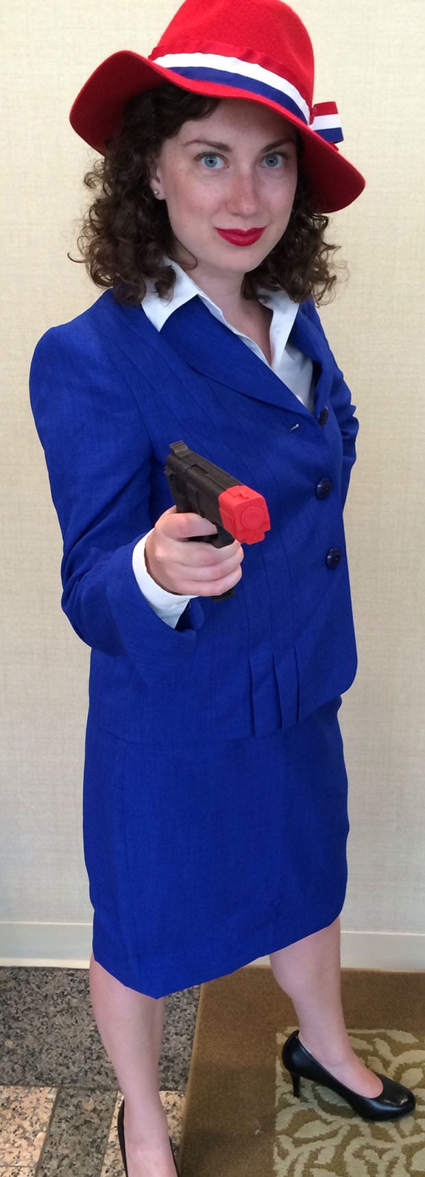 Bostin Comic-Con cosplay - Agent Carter