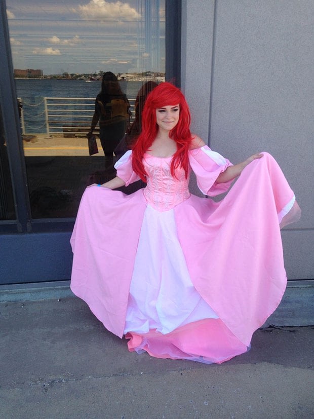 Bostin Comic-Con cosplay - Little Mermaid