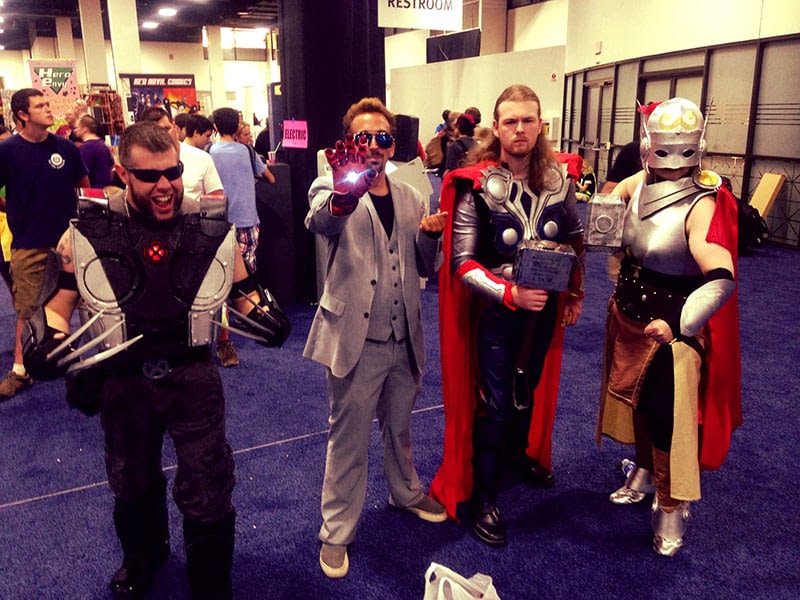 Bostin Comic-Con cosplay - The Avengers