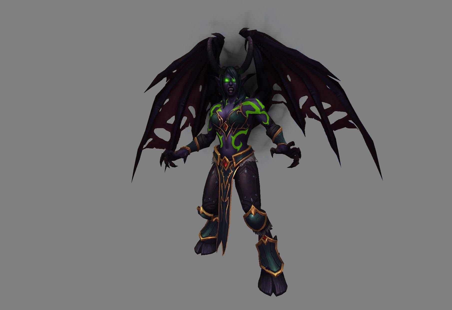 World of Warcraft: Legion -  Female Night Elf DPS Elf Demon Hunter