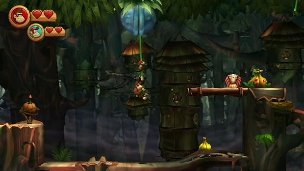 Donkey Kong Country Returns - Wii, 3DS - 2