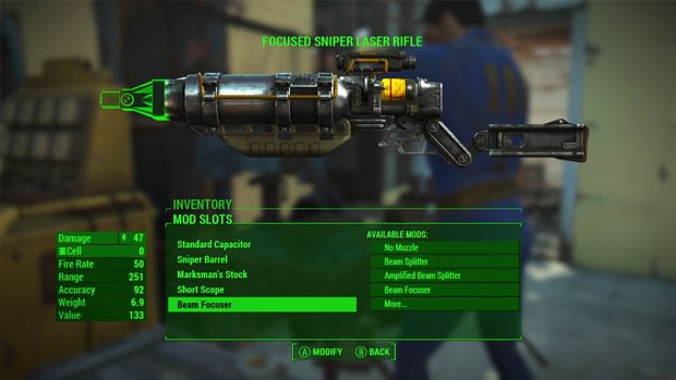 Fallout 4 weapon crafting