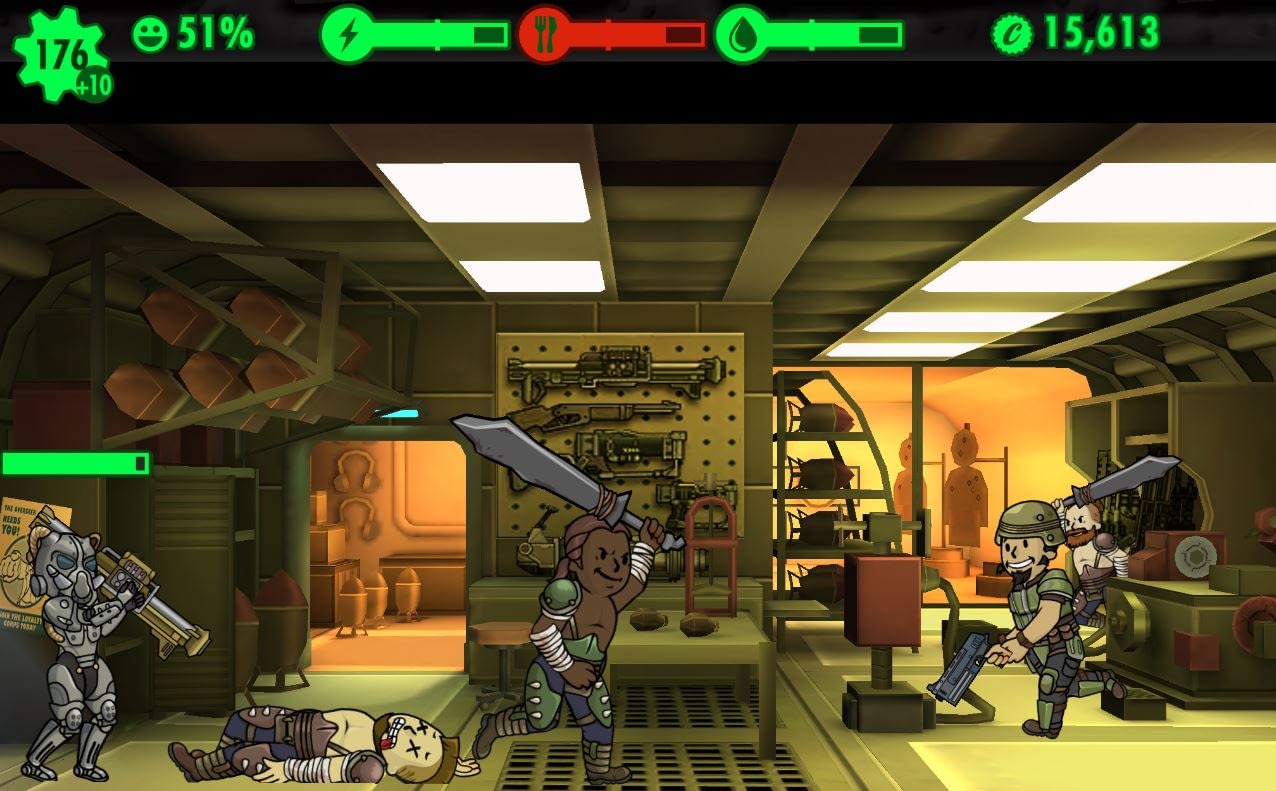 can i play fallout shelter on android and apple?