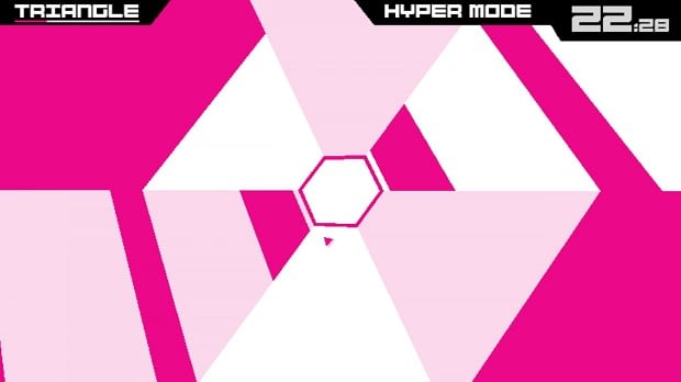 Super Hexagon - iOS - 3