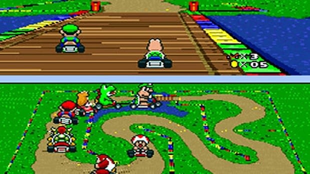 SNES Longplay [110] Super Mario Kart 