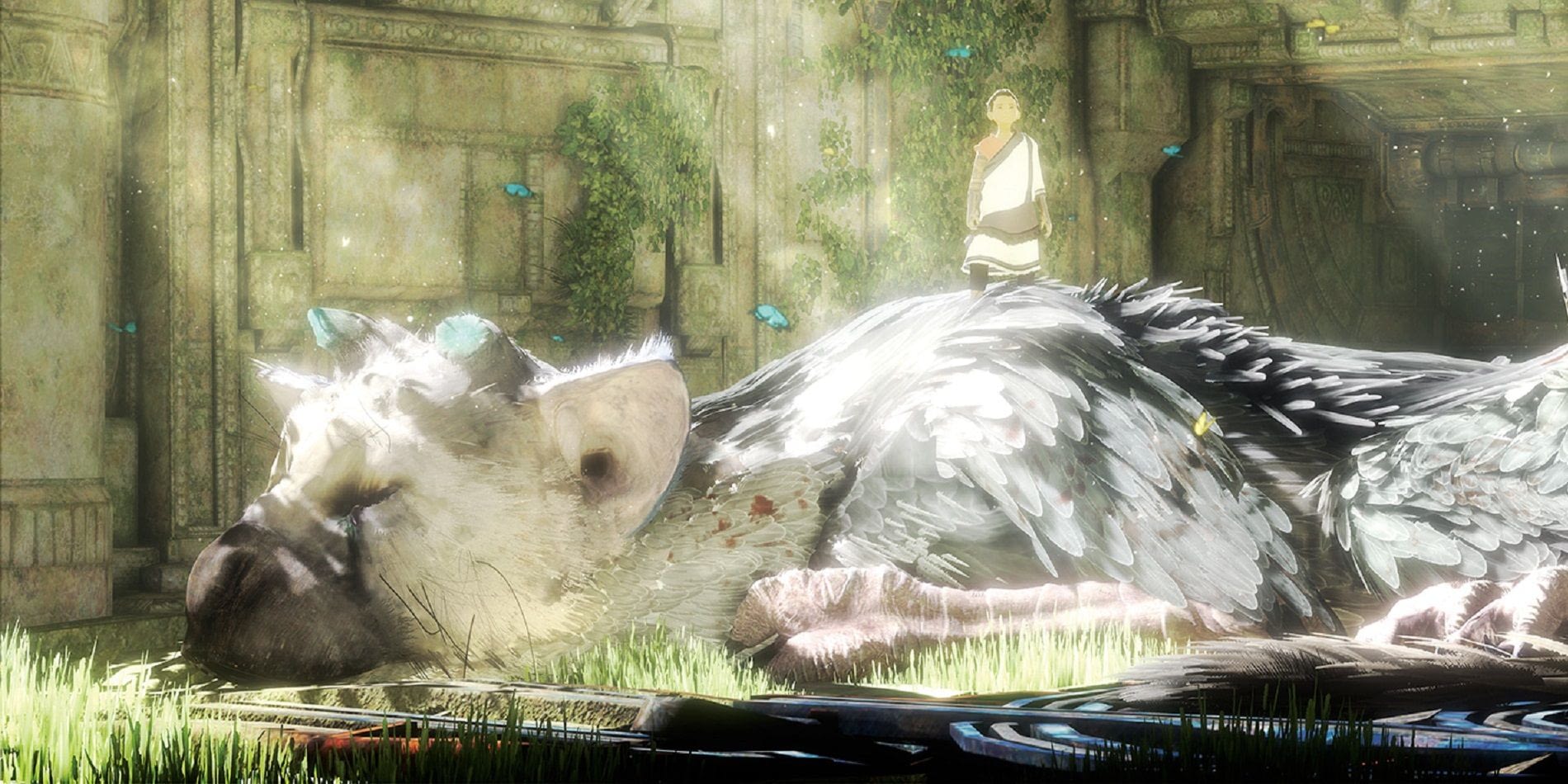 the last guardian gameplay trailers