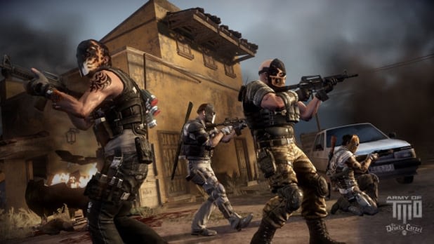 Army of Two Devil's Cartel - Main Characters shooting
