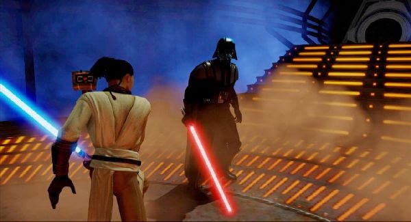 kinect star wars duel, Darth Vader