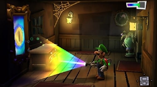 3DS Luigi's Mansion: Dark Moon Dark Light equipment
