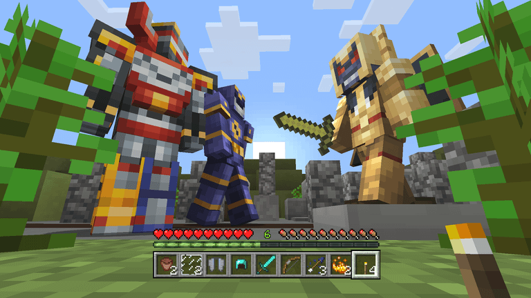 Power Rangers Skin Pack Comes to Minecraft