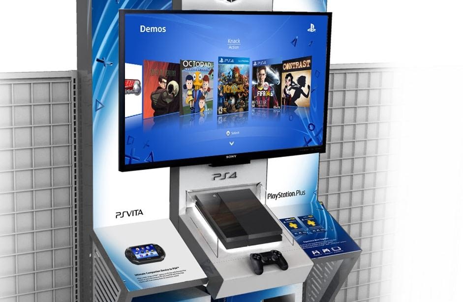PS4 kiosks available in select Sony stores today, check ...