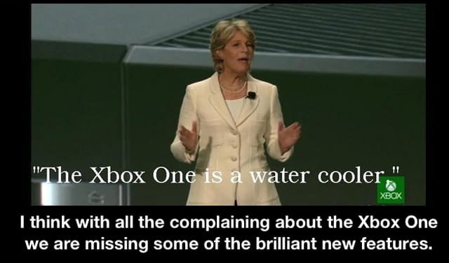 Water Cooler is the Xbox One