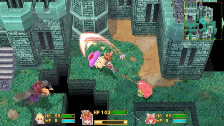 Secret of Mana Remake Gets New Screenshots, showing off UI and More