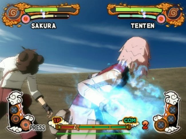 Naruto Shippuden – Ultimate Ninja 4 ROM & ISO - PS2 Game