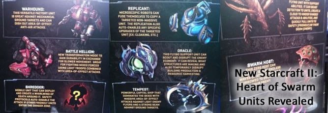 heart of the swarm new units