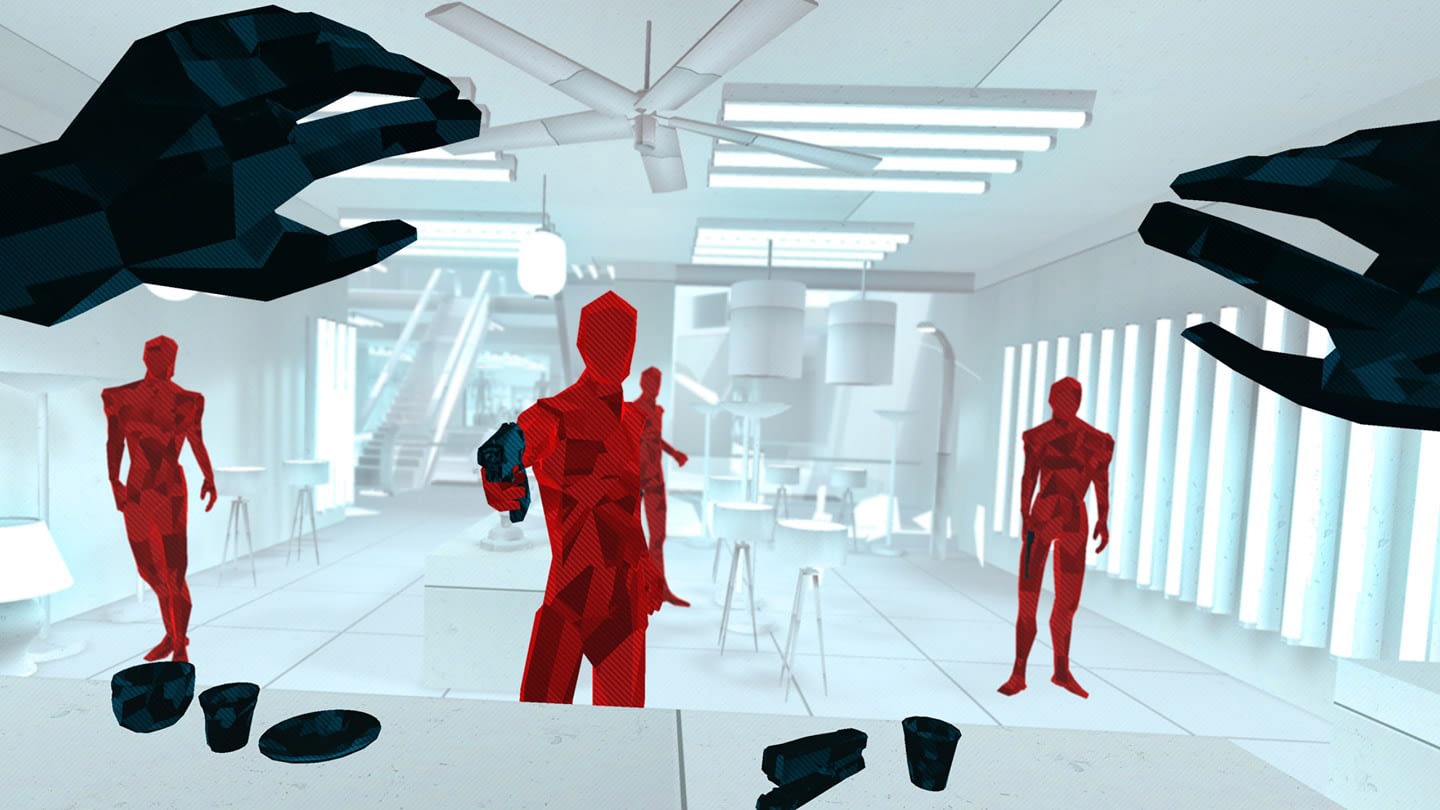 superhot vr ps4 game