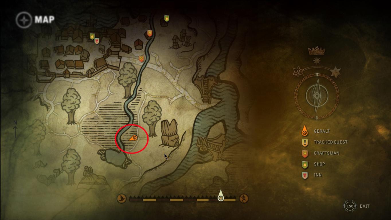 The Witcher 2 Assassins of Kings World Map from Limited edition - no game  here