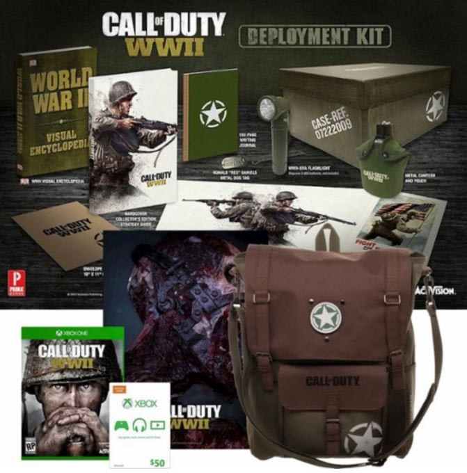 Annihilate I'm proud Dingy Call of Duty: WWII gets a backpack bundle for Xbox One, PS4 | GameZone
